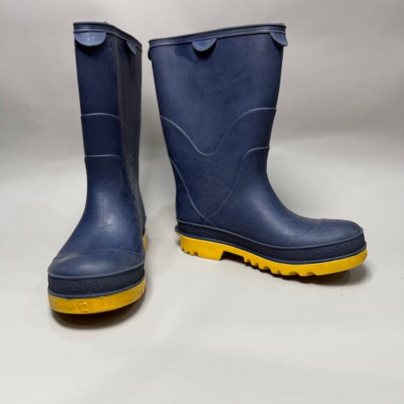 Lands' End Kids Splash Rubber Rain Boots - Picture 1 of 4